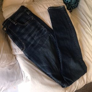 American Eagle high rise jeans/jeggings